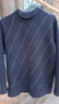 皮爾卡丹100%純羊絨衫男秋冬加厚毛衣半高領(lǐng)中老年套頭打底羊絨針織衫 6916上青 170/L 【建議120-135斤】 曬單實(shí)拍圖