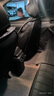 夢(mèng)選（MENGXUAN）汽車(chē)座套全包圍四季通用坐墊五座車(chē)墊通風(fēng)透氣座墊冬季車(chē)載座椅套 神秘黑-標準版-親膚打孔皮 五座全車(chē)套【前排頭枕分體款】 曬單實(shí)拍圖