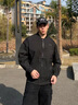 準(zhǔn)者運(yùn)動(dòng)夾克男士2025新款潮流美式刺繡防水飛行騎行機(jī)能休閑雙層外套 純正黑【刺繡款918】 2XL (185) 曬單實(shí)拍圖