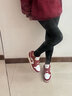 NIKE耐克男鞋女鞋AJ1情侶鞋Air Jordan 1低幫新年紅白休閑籃球運(yùn)動鞋 新年款白紅 42 【男款】 曬單實拍圖