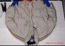 卡賓90鴨絨羽絨服24秋冬可拆卸帽外套字母刺繡 杏色15 50  曬單實拍圖