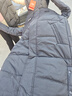 李寧羽絨服冬季長款防風過膝男女款運動服鴨絨連帽加厚保暖外套 黑色043(長棉服) XL 曬單實拍圖