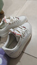 彪馬（PUMA）【厚底鞋】增高小白鞋女子新款復古休閑板鞋CARINA397487 米白色-米白色-03 37.5 曬單實(shí)拍圖