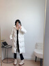 多菲尼森雪地靴子女2024新款冬季加絨加厚防滑保暖皮毛一體毛毛棉鞋女鞋子 米白色 38 曬單實(shí)拍圖