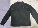 KOLON SPORT/可隆針織夾克 男子戶(hù)外徒步外套彈力接觸涼感UPF50+防曬衣外套 LHJK5MNT07-BK 黑色 XL 180/100A 曬單實(shí)拍圖