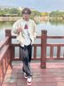 迪伽達(dá)美式drill黑色牛仔褲男秋冬季潮牌痞帥牛仔褲微喇直筒百搭褲子男 TCFS-818黑色 XL 曬單實(shí)拍圖