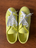 匡威（Converse）低幫帆布鞋  開(kāi)口笑 運(yùn)動(dòng)休閑鞋子 春夏淡黃色板鞋女 570582 36 曬單實(shí)拍圖