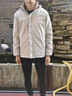 真維斯（Jeanswest）王一博代言加絨沖鋒棉服男冬季新款加厚保暖羽面包絨棉衣外套 灰色【加絨加厚】 XL 曬單實拍圖