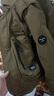 型曼冬季工裝連帽羽絨服男潮牌寬松戶(hù)外多口袋機能90白鴨絨保暖外套潮 咖啡色 M 曬單實(shí)拍圖