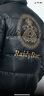 Raidy Boer/雷迪波爾【大朵鴨絨】男冬立領(lǐng)雙頭鷹圖案羽絨服8018 黑色 170/48/M 曬單實(shí)拍圖