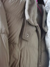坦博爾輕薄羽絨服女短款翻領(lǐng)寬松舒適襯衫式女士外套青木棕160 曬單實(shí)拍圖