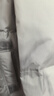 海瀾之家（HLA）羽絨服男長款款【曾舜晞同款】連帽外套男冬季 淺灰花紋2C 2XL 185/100A推薦180~195斤 曬單實(shí)拍圖