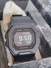 CASIO卡西歐40周年限定 GSHOCK計步潮汐藍牙小方塊學(xué)生手表男 GBX-100 GBX-100NS-1黑殼黑鋼圈 曬單實拍圖