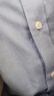 雅戈?duì)枺╕OUNGOR）長袖襯衫男素色保暖襯衫保暖御寒 VLBN129832IFA淺藍(lán) 39 曬單實(shí)拍圖