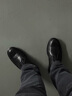 愛(ài)步（ECCO）商務(wù)皮鞋男 通勤正裝鞋德比鞋 都市倫敦系列525614 黑色40 曬單實(shí)拍圖