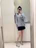 達(dá)芙妮銀色瑪麗珍鞋女2025春季新款軟底涼鞋子不累腳通勤單鞋芭蕾小皮鞋 銀色 36 曬單實(shí)拍圖