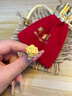 周金生黃金玫瑰花永生花立體擺件足金999送女朋友老婆七夕情人節(jié)禮物 玫瑰花【絨布袋+足金+國檢證簽】 2.45g 曬單實拍圖