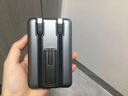 ROCK蠟筆小新充電寶磁吸【3C認(rèn)證可上飛機(jī)】貼貼自帶線快充超薄小巧支架適用蘋果16手機(jī)移動電源禮物 【深灰】磁吸無線充|帶雙線+支架 10000mAh | 22.5W/20W快充 曬單實(shí)拍圖