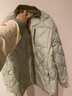 左西男童輕薄羽絨服校服神器內膽2025秋冬新款兒童三防外套 黑色 160 曬單實(shí)拍圖