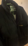 馬克華菲【棋盤(pán)格滿(mǎn)印】羽絨服男秋冬石墨烯內里保暖厚外套 黑色 52/L  曬單實(shí)拍圖