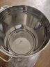 箐旺304湯桶帶蓋不銹鋼桶圓桶商用煮湯鍋鹵肉桶大儲水桶家用燒水桶 【加厚304材質(zhì)僅明火】50* 50cm 98L 曬單實(shí)拍圖