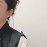 周百福 S925銀和田玉耳環(huán)女款耳釘耳墜養耳洞生日七夕情人節禮物送女友 和田玉耳環(huán)-【8倉發(fā)貨-極速送達】紀念日禮物送老婆 曬單實(shí)拍圖