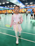 愛邁尼 AMENCL女童運動套裝瑜伽速干衣春秋款2025新款兒童春裝跑步訓(xùn)練服中大童 19558粉色T恤+16168運動褲 150 cm 曬單實拍圖