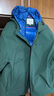 哈吉斯（HAZZYS）男裝 HRC聯(lián)名戶外羽絨服ASFZU0BDAG6 深綠色DG L（175/96A48） 曬單實拍圖