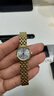 天梭（TISSOT）【七夕節(jié)禮物】 瑞士手表 小可愛(ài)系列小方表樂(lè)愛(ài)1853石英女表 金色鋼帶 T058.009.33.031.00 曬單實(shí)拍圖