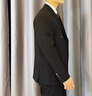羅蒙（ROMON）春秋款米白色雙排扣西服套裝男士修身痞帥休閑小西裝外套感 白色(一件外套) 2XL 曬單實拍圖