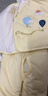 寶寶棉服秋冬季分體夾棉套裝0一2月3嬰兒冬裝新生和尚服保暖衣服 H826軟糯中厚黃色 59 碼 1-4個月寶寶 曬單實拍圖