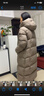 坦博爾羽絨服女士長(cháng)款泡芙新國標90絨連帽冬季保暖外套530832D摩卡色160 曬單實(shí)拍圖