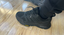 斯凱奇（Skechers）男鞋戶外休閑鞋城市旅游徒步鞋防滑氣墊運(yùn)動(dòng)登山鞋 BBK全黑 41.5 曬單實(shí)拍圖