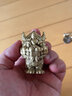 全純銅手把件麒麟瑞獸八卦鄭宅開(kāi)業(yè)喬遷文玩裝飾擺件工藝品送禮 麒麟（手繩+高檔禮盒） 曬單實(shí)拍圖