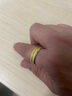 颯雅 金砂戒指男潮流食指單身歐美鍍K金男戒小眾男士指環(huán)時(shí)尚飾品戒子 27號【金色】 曬單實(shí)拍圖