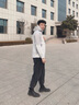 波司登（BOSIDENG）25年新款男登山釣魚(yú)服山系防風(fēng)防水防曬軟殼功能外套B250512091 水晶銀/珍珠白|8324/8256|832C 3XL 185/104A 曬單實(shí)拍圖