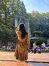 VEGA CHANG雙面呢女2025秋冬新款時(shí)尚復古毛呢大衣 煙燼灰 L 曬單實(shí)拍圖
