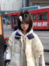 紫蒙羽絨棉服女短款2024新款學(xué)生小個(gè)子衣服棉衣外套冬季羽棉襖絨服女 韓版加厚米白色 均碼 (可備注碼數) 曬單實(shí)拍圖