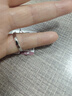 六福珠寶鉑950真愛(ài)如初鉑金戒指情侶結婚對戒款單只 計價(jià)F63TBPR0005 20號-3.60克(含工費342元) 男款 曬單實(shí)拍圖
