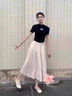 昌祥回力瑪麗珍小皮鞋豆豆鞋子女法式軟底單鞋女2024新款秋冬季平底軟面孕 米白色 【升級專柜版】 37 【標準尺碼】 曬單實拍圖