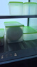 特百惠（Tupperware）冰箱果蔬冷藏密封收納儲藏盒食物食材長(cháng)方形保鮮盒12件套 12件套 曬單實(shí)拍圖