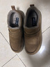 百麗（Belle）男鞋巴旦木吐司家族勃肯鞋厚實(shí)保暖毛毛鞋商場(chǎng)同款工裝鞋8QW01AM5 黃棕-毛里（套腳款） 43 (265mm) 曬單實(shí)拍圖