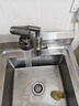 奧克斯電熱水龍頭即熱式水龍頭熱水器加熱水龍頭機械臂快速熱水變頻恒溫廚房下進水陽臺家用熱水器 【變頻恒溫】不銹鋼+升級械臂+漏保插頭 曬單實拍圖
