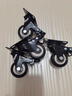 山河工品萬向輪輪子腳輪轉(zhuǎn)向定向帶剎車小推車滑輪 2寸-剎車萬向輪1個 曬單實拍圖