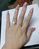 DR求婚鉆戒K金 BELIEVE簡奢款 結(jié)婚鉆石戒指群鑲扭臂 【共約41分】20分F色VS2 曬單實(shí)拍圖