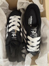 阿迪達(dá)斯（adidas）三葉草小黑鞋白標(biāo)貝殼頭潮流男女系帶板鞋運(yùn)動(dòng)鞋JI0216 曬單實(shí)拍圖
