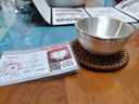 蘇園林銀樓 雙層大規(guī)格50ml裝銀茶杯999足銀茶具家用主人銀杯生日禮物 銀白百福杯約50克+杯墊證書 曬單實(shí)拍圖