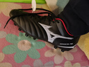 美津濃（MIZUNO）男子AG短釘專業(yè)足球鞋MONARCIDA NEO III SELECT AG(MS-092) 01/黑色/白色 40.5 (260mm) 曬單實拍圖