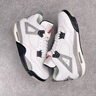 莆田鞋AJ4籃球鞋電母小白水泥奧利奧黑武士男女運動(dòng)鞋 aj4 白水泥 38 曬單實(shí)拍圖