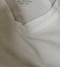 H&M男裝女裝T恤秋季內搭正肩V領(lǐng)上衣棉質(zhì)衣服0570003 白色 L 175/108 曬單實(shí)拍圖